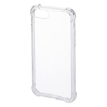 サンワサプライ 耐衝撃ケース(iPhone7) PDA-IPH013CL 管理No. 4969887744772