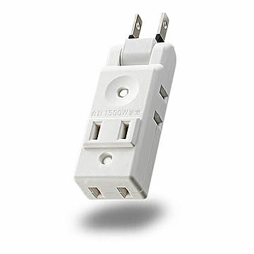 エレコム 小型タップ/コンパクト/4個口/ホワイト AVT-M01-24WH 管理No. 4953103346024