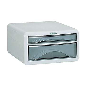 TRUSCO プラスチックレターケースA4 1台