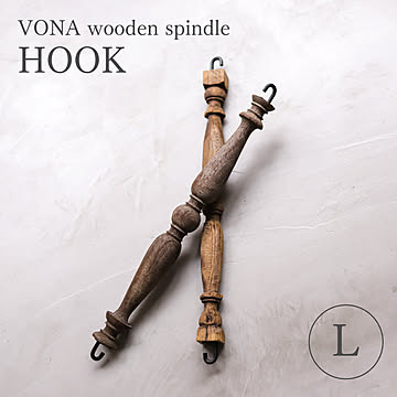 VONA wooden spindle HOOK ボナ フック