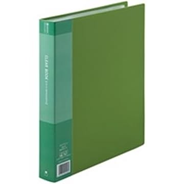 (業務用5セット) ジョインテックス クリアファイル/ポケットファイル 【A4/タテ型 10冊入り】 60ポケット 緑 D049J-10GR