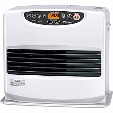 ダイニチ 石油FH・Lタイプ 木造17畳コンクリ23畳・タンク9L ムーンホワイト FW-66L5-W 【プラザセレクト】