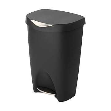 Umbra アンブラ Brim Step On Trash Can ブリムカン 50L ゴミ箱 トラッシュカン ダストボックス 大容量 キッチン 蓋付き フットペダル ポリプロピレン