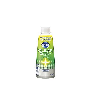 （まとめ） 花王 キュキュット クリア 泡スプレー グレープフルーツ つけ替用300ml 【×10セット】