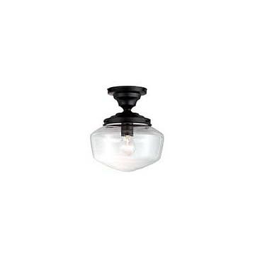 East college-ceiling lamp(S) イーストカレッジシーリングランプ （S）(LED球付属) AW-0452E 天井照明 シーリングライト ガラスシェード アメリカン レトロ