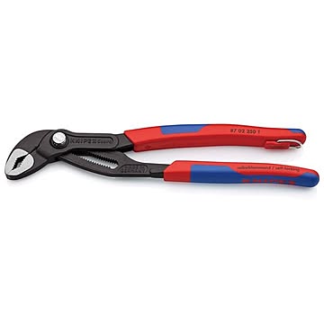 KNIPEX（クニペックス）8702-250TBK コブラ ウォーターポンププライヤー 落下防