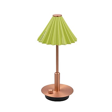 ORIGAMI LAMPポータブル コッパー グリーン  テーブルランプ おしゃれ 充電式 LED 北欧 コッパー レトロ テーブルライト かわいい 卓上ライト