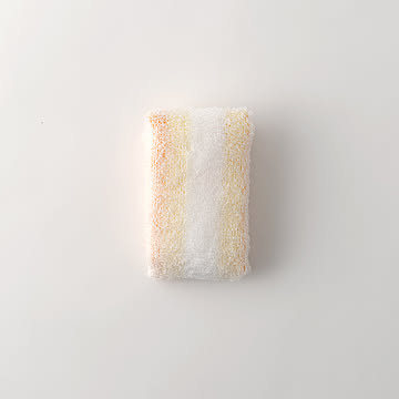 マーナ うさぎのしっぽのボディタオル B009 ボディタオル タオル やわらかい ふわふわ もこもこ 肌に優しい お風呂 バス用品 バスグッズ ブルー ピンク イエロー タオル  marna