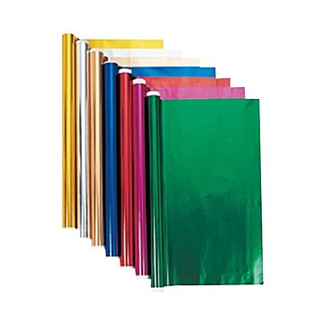 （まとめ） キッズ ホイルロール紙 5m ピンク【×10セット】