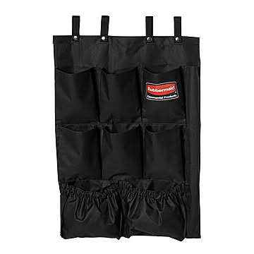 コンパクトハウスキーピングカート 9ポケットファブリックオーガナイザー 502x711x38mm ラバーメイド