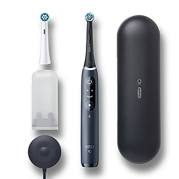 ブラウン iO7 オーラルB 電動歯ブラシ AIブラッシングガイド 5モード アプリ連携 IOM72J22BDBK