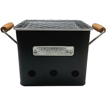 SLOWER BBQ STOVE Alta ポータブル グリル Sサイズ ブラック