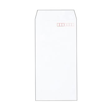 （まとめ） ピース R40再生ケント封筒 長3 80g／m2 〒枠あり ホワイト 業務用パック 483-80 1箱（1000枚） 【×2セット】