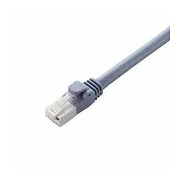 (まとめ)エレコム ツメ折れ防止LANケーブル(Cat6A) LD-GPAT/BU10【×5セット】