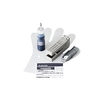 （まとめ） エレコム キヤノン 371用詰め替えインク THC-371GY5 【×5セット】