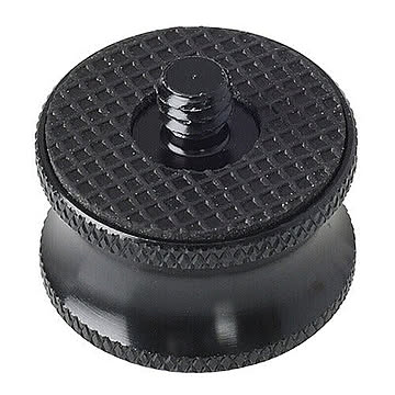 エツミ 1/4"(M)-3/8(F) ワイドアダプター ブラック VE-6960 管理No. 4975981847110