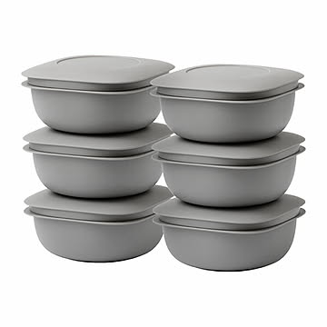 like-it ライクイット 蒸気であたためる冷凍ごはん容器（6個組）LBK-21 6P / 食洗器対応 電子レンジ対応 容器 冷凍 冷蔵 保存 冷凍ご飯 蒸し器 蒸し調理 水切り ザル付き 日本製