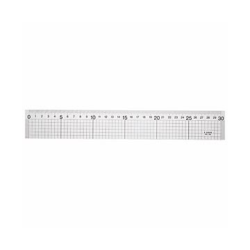 (まとめ) ライオン事務器 ハイカットスケール30cm HC-30 1個 【×10セット】