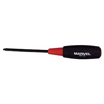 (まとめ)ソフトグリップ  プラスドライバー  【+2/軸長100mm×5セット】  マグネット入り  マーベル  MD+2-100