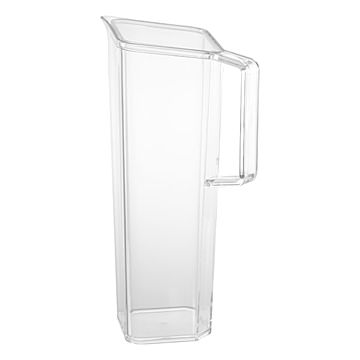 tower タワー (山崎実業) ハンドル付き冷水筒 1.2L Water Pitcher With Handle - 1.2L お茶入れ スリム 冷蔵庫 ピッチャー 冷水ポット 麦茶ポット