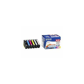 EPSON 純正インクカートリッジ 6色セット（増量タイプ） IC6CL70L