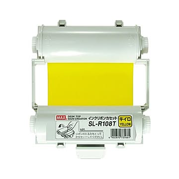 マックス インクリボン SL-R108Tキイロ IL90547