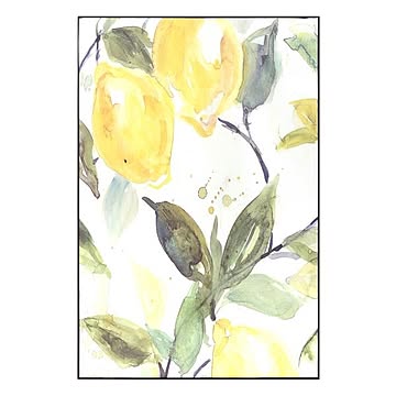 Botanical ボタニカル アートパネル 60cm×90cm×4cm ブラック
