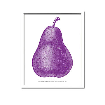 Pear Pupple アートポスター（フレーム付き） m13104