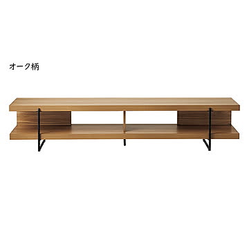 リビングボード 組立式 LV-V20-200 幅2000x奥行415x高さ410mm 桜屋工業