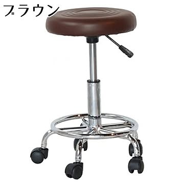 Will-Limited Nano キャスター付スツール 38cm ブラウン