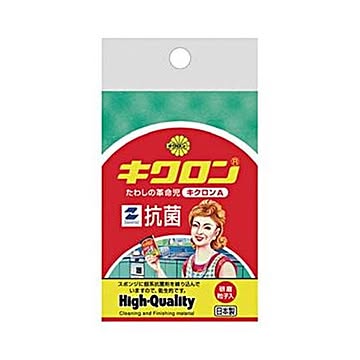 （まとめ）キクロン キクロン Aスポンジたわし グリーン 112432 1個【×50セット】