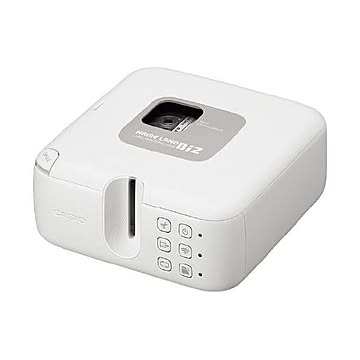 （まとめ）カシオ計算機 ネームランド KL-E300 ホワイト×5セット