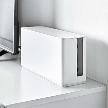  山崎実業 蓋付き重ねられるゲーム機器収納ケース スマート smart