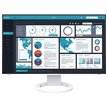 EIZO 68.5cm 27.0型カラー液晶モニター FlexScan EV2795 ホワイト EV2795-WT