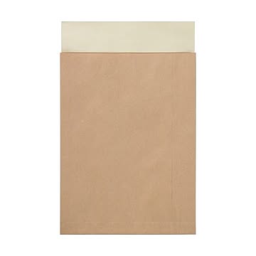 (まとめ) キングコーポレーションポストイン定形外未晒クラフト封筒 190411 1ケース（100枚）  【×5セット】