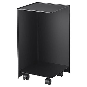 タワー トイレットペーパーストッカー 12ロール ブラック