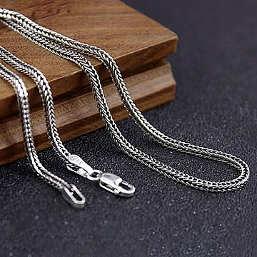 ネックレス ピュアシルバー silver 925 スネークチェーン アクセサリー メンズ レディース ユニセックス ジュエリー スタイル お洒落アイテム