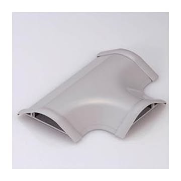 （まとめ）エレコム モール接続ユニット（T型分岐・グレー） LD-GAT27／LG【×10セット】