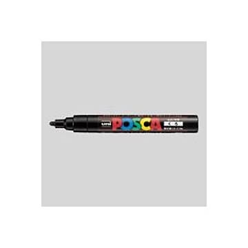 （まとめ） 三菱鉛筆 ユニ ポスカ 中字丸芯（1.8-2.5mm） PC-5M.24 黒 1本入 【×10セット】