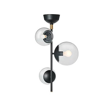 Bliss vertical 3-ceiling light ブリスバーチカル3シーリングライト (電球別売) AW-0655Z シーリングランプ 天井照明 LED対応 40W×3灯