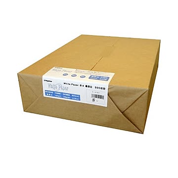 (まとめ) 長門屋商店 ホワイトペーパー B4 最厚口 135kg ナ-543 1冊(500枚) ×2セット