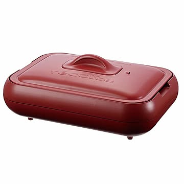 レコルト ホットプレート レッド