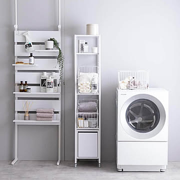 Amico (アミーコ） 引き出し付きランドリーバスケット ハイタイプ m13187