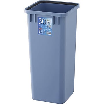 ベルク ダストボックス 30S 本体 角型 ブルー 業務用 12セット