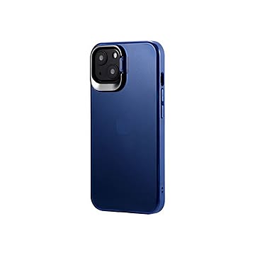 LEPLUS iPhone 13 スタンド付耐衝撃ハイブリッドケース「SHELL STAND」 フロストインディゴ LP-IM21SHSBL