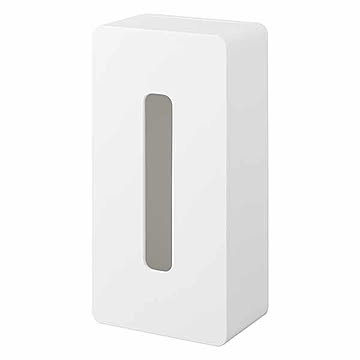 tower タワー (山崎実業) フィルムフックティッシュケース レギュラーサイズ Tower Self-Adhesive Tissue Case ティッシュボックス 壁面取付 ペーパータオル