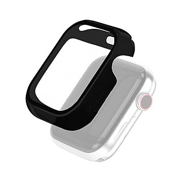 エレコム アップルウォッチ Apple Watch ケース フルカバー SE 6 5 4 （44mm） TPU ポリカーボネート ブラック AW-44CSUCBK