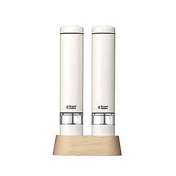【New】Russell Hobbs/ラッセルホブス Salt and pepper Mill MINI 電動ミル ソルト＆ペッパー ミニ 7933JP