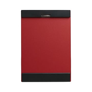 （まとめ） キングジム クリップボード マグフラップ A4E 赤 【×5セット】