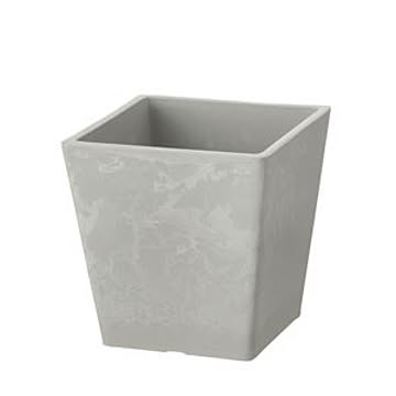 40個セット 深型 植木鉢/プランター 12型 正方形 ホワイト 約幅12.1cm 軽量 リッチェル ボタニー スクエアポット